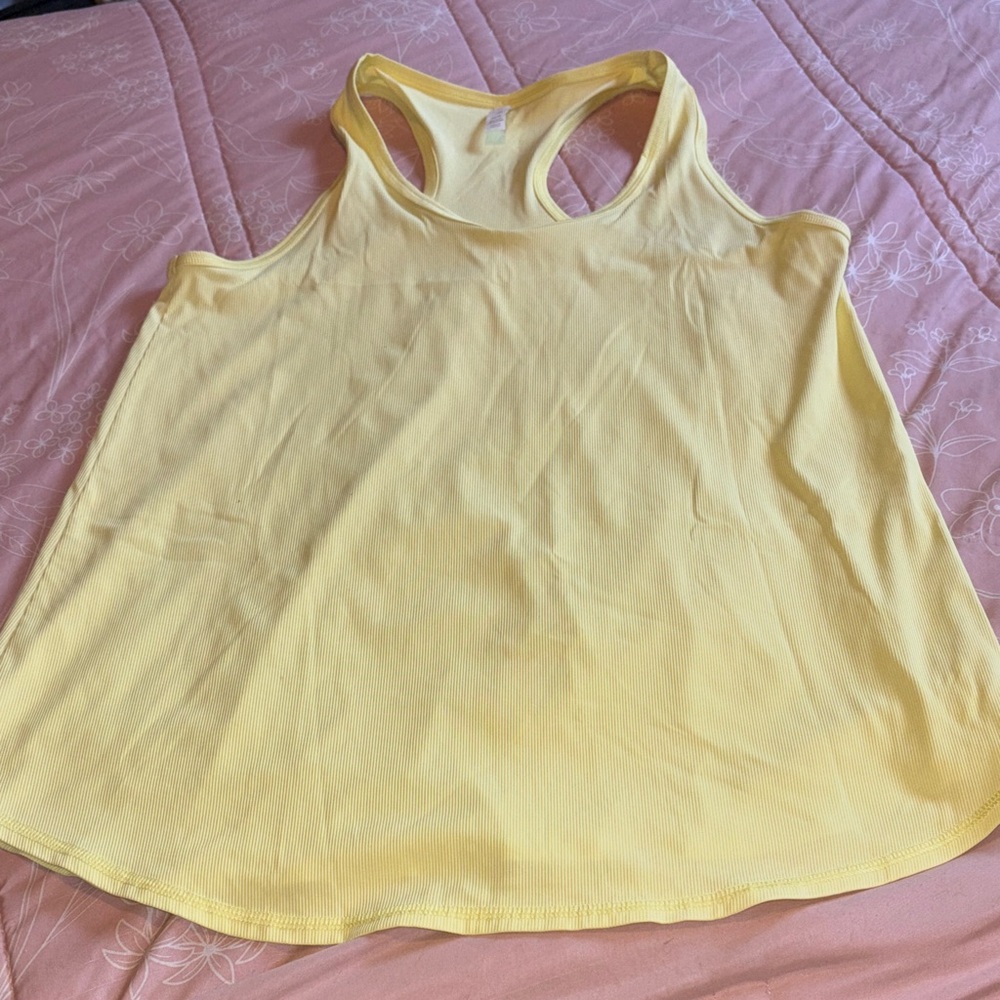 Livi Active Racer Tank Top Size 14/16 Lane Bryant Plus Size Athletic Top